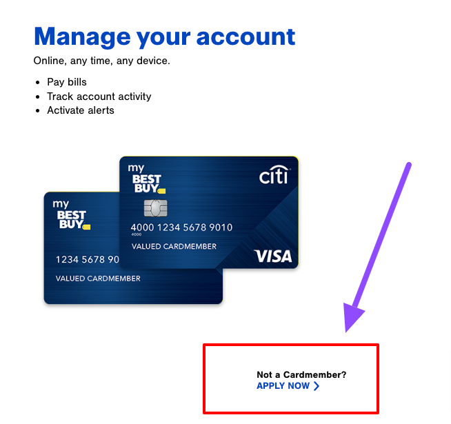My Best Buy Credit Card Apply