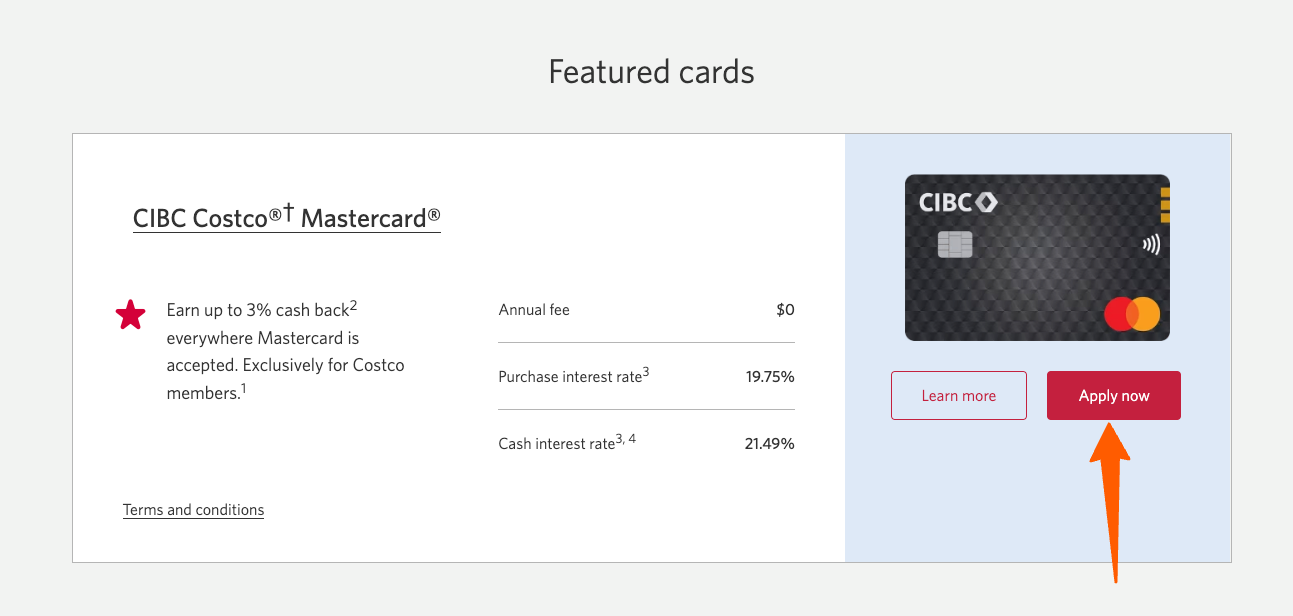 CIBC Credit Card Apply